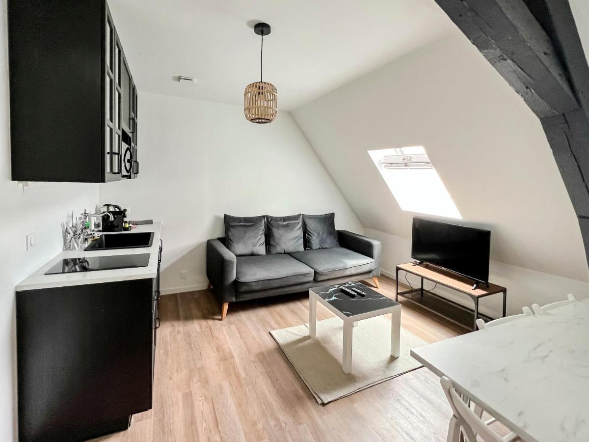 Tournelles Vue Cathedrale- Maison Climatisee Du Xvie Siecle Classee Apartman Reims Kültér fotó