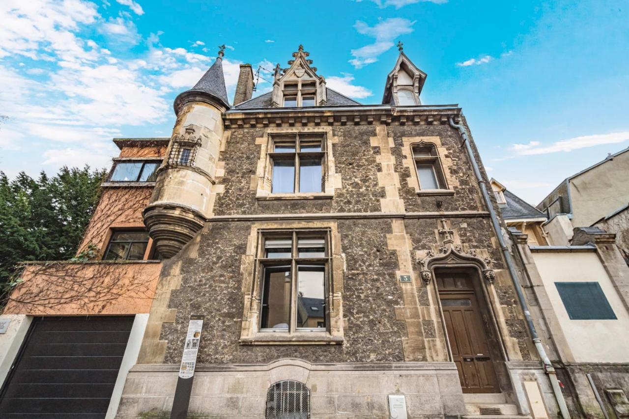 Tournelles Vue Cathedrale- Maison Climatisee Du Xvie Siecle Classee Apartman Reims Kültér fotó